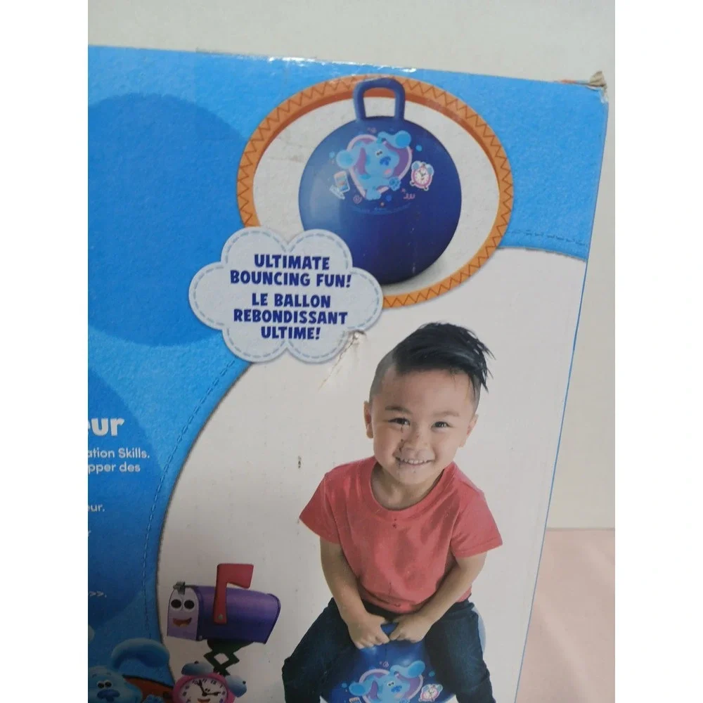 NEW Blue's Clues rubber ball Hopper Nickelodeon 2021 bouncing play fun 15